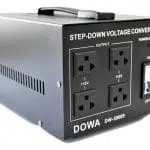 Voltage converter DW5000. 220v ac to 110v ac